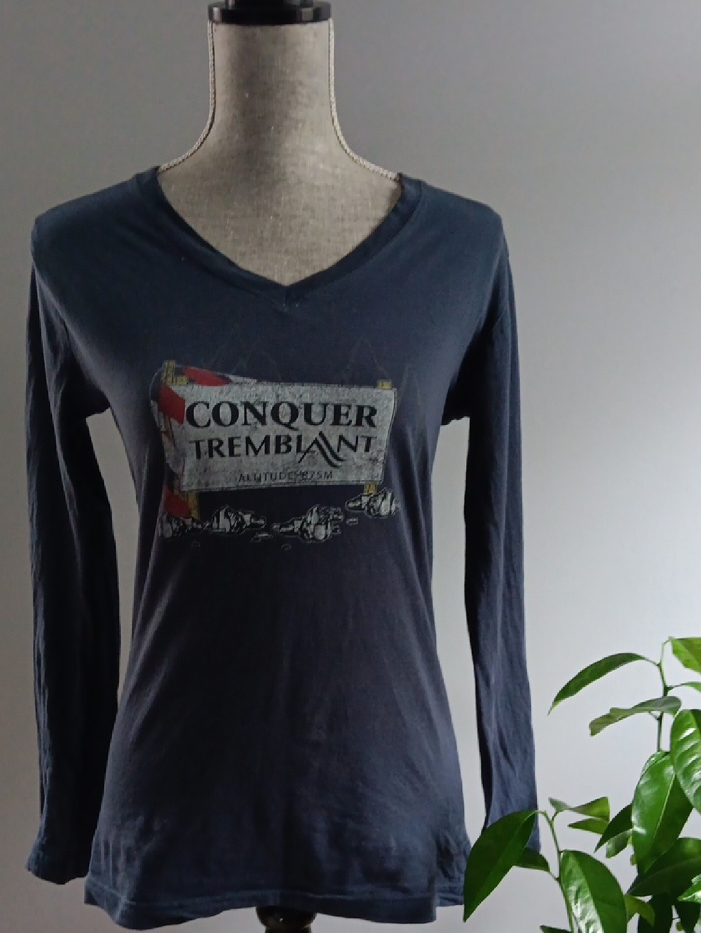 Conquer Tremblant Long Sleeve Tee - M